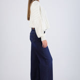 Jeans wide leg rectos