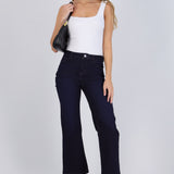 Jeans wide leg rectos