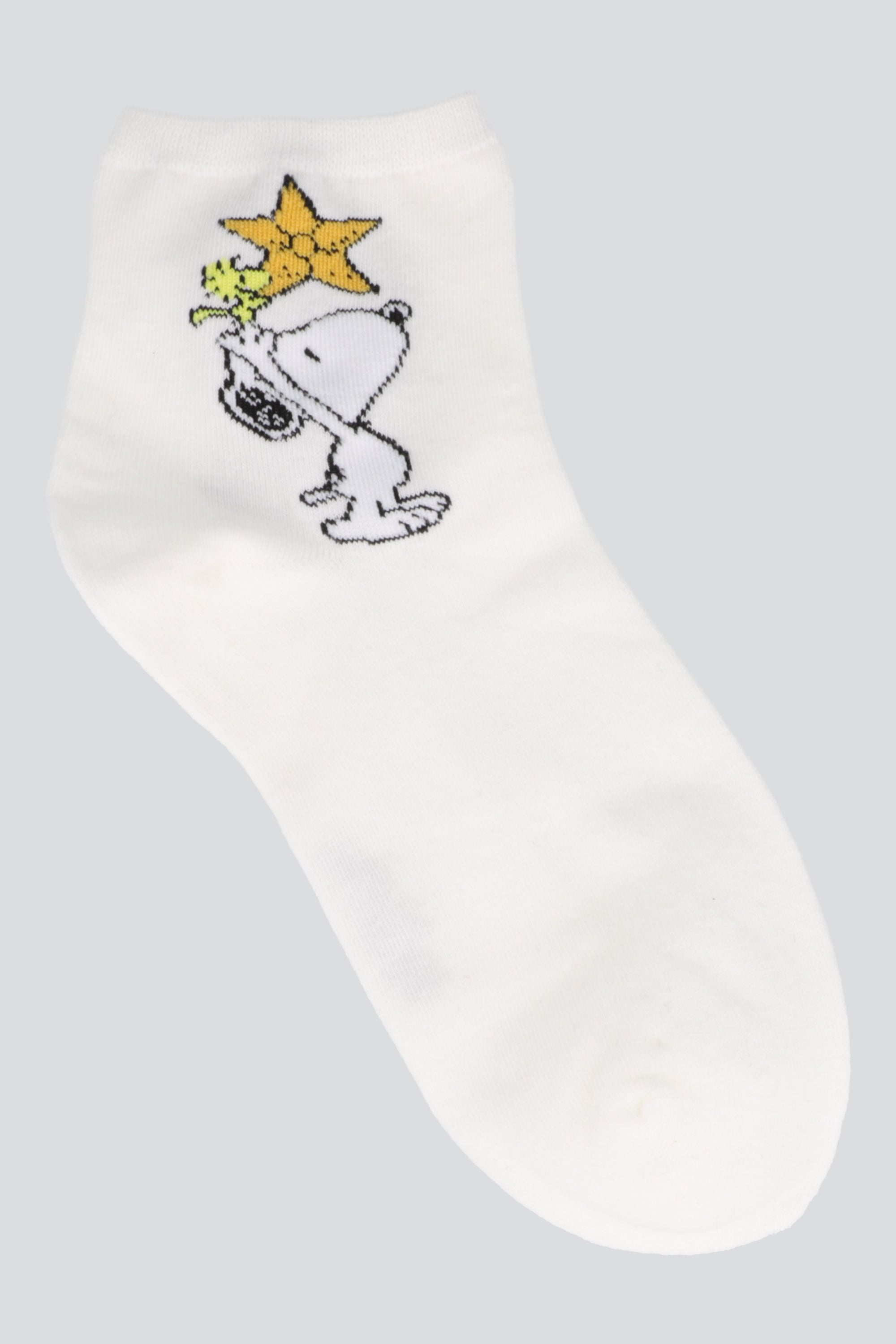 Calcetin Snoopy estrella HUESO