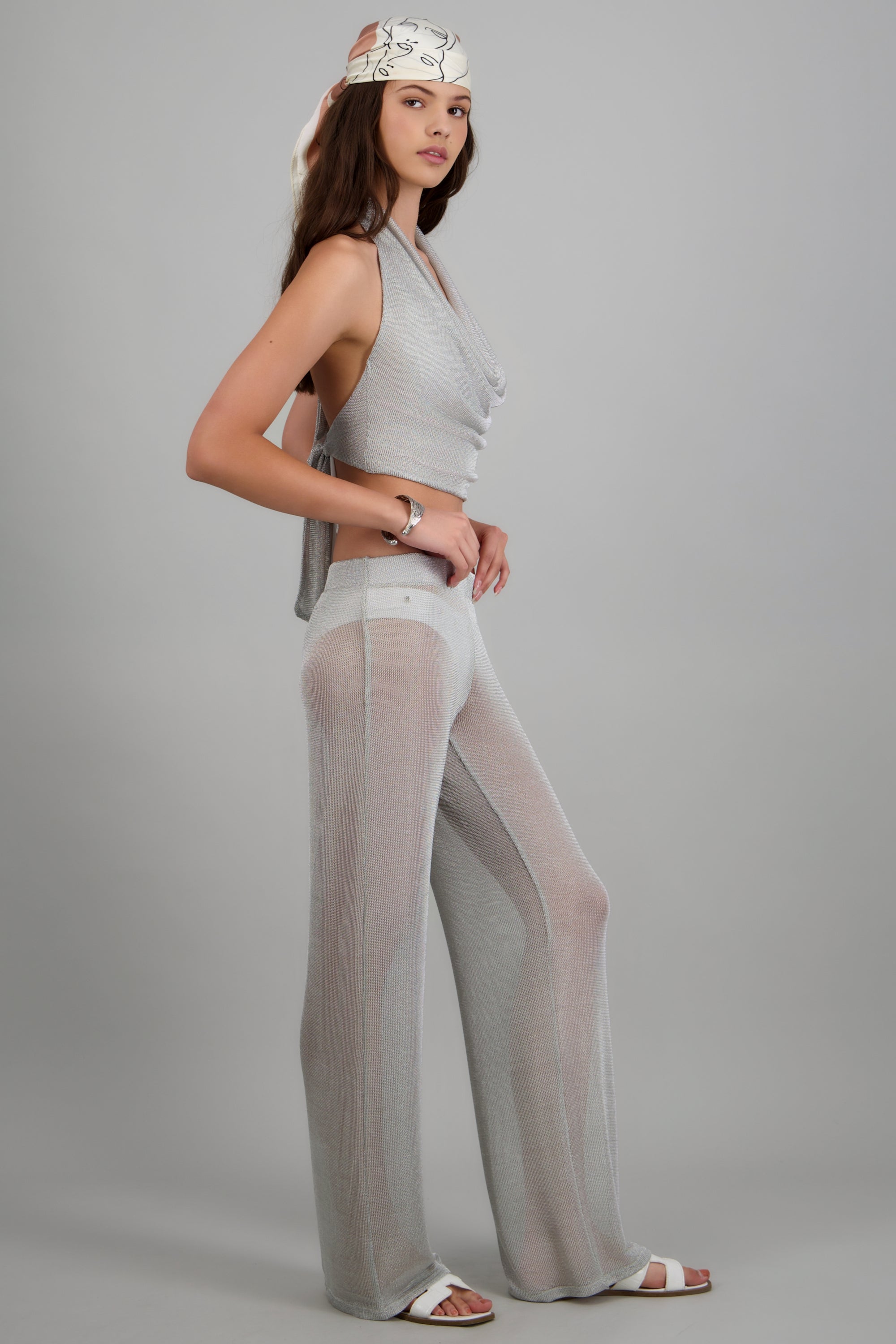 Pantalon red amplio PLATA