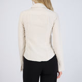 Camisa rayada detalle mangas amplias