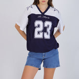 Playera jersey manga corta