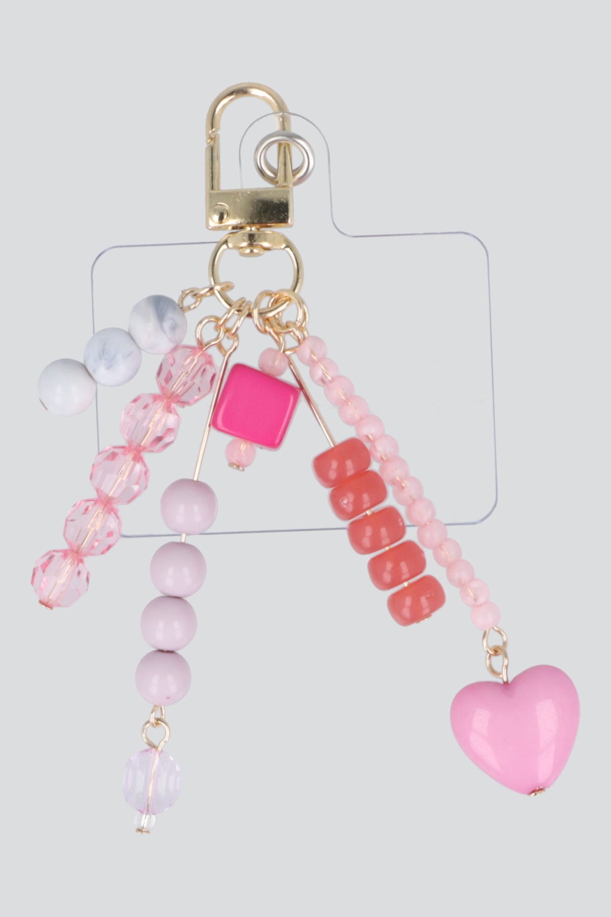 Charm cel multipiedras ROSA