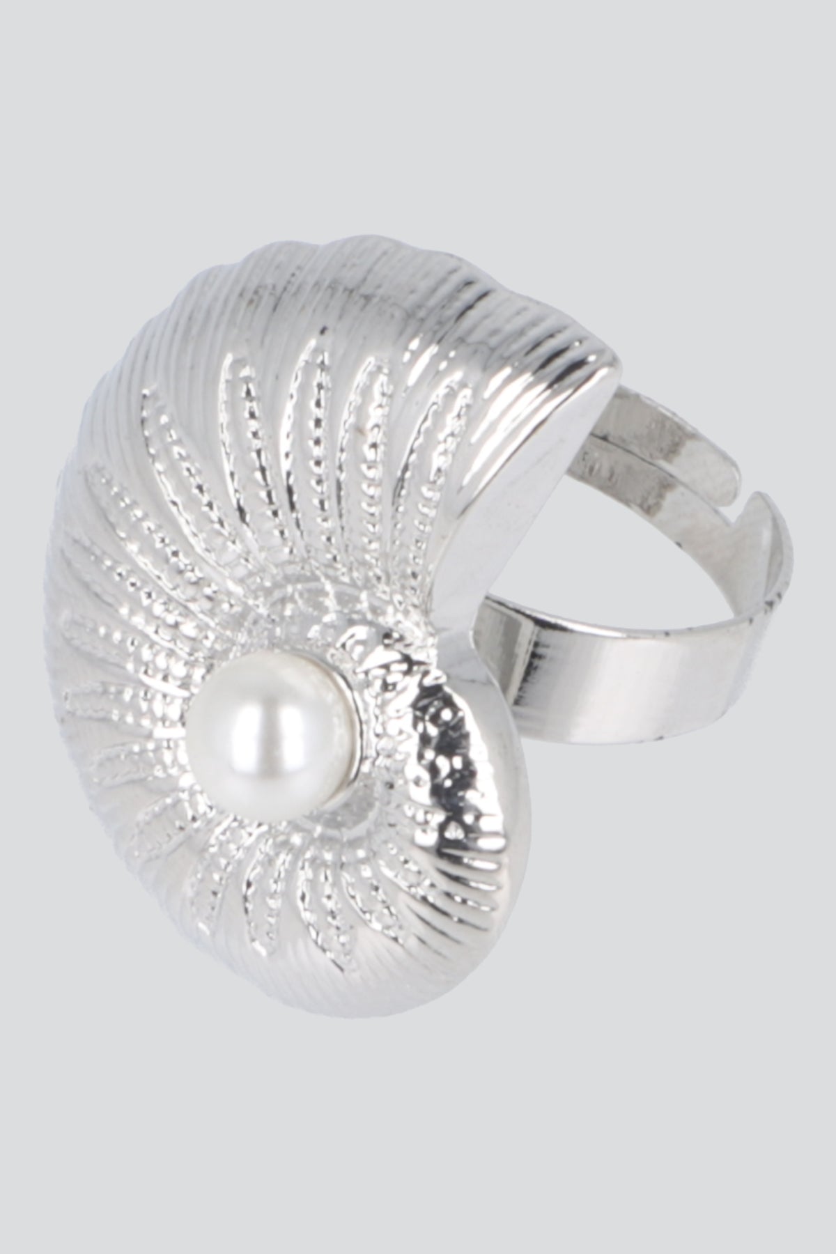 Anillo caracola PLATA