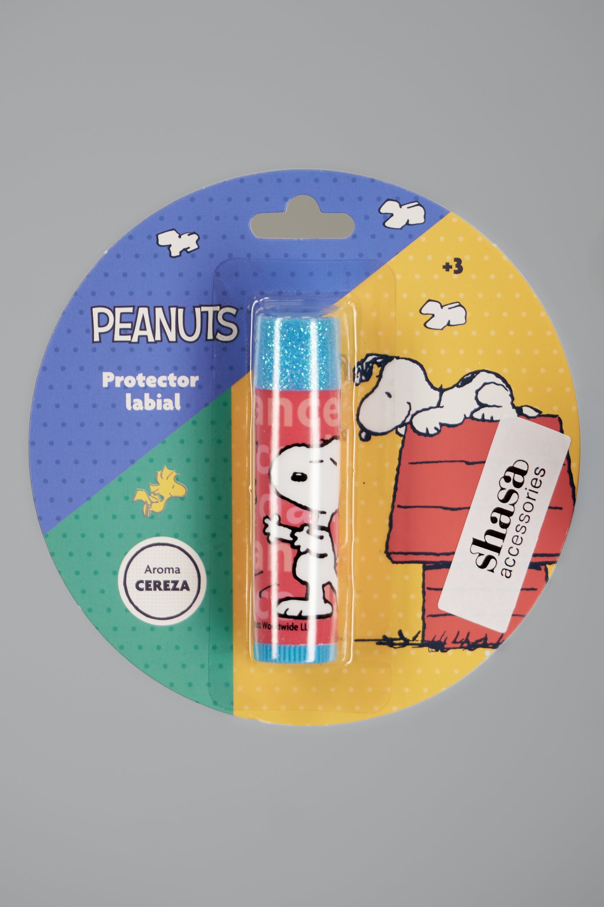 Protector labial snoopy casa ROJO