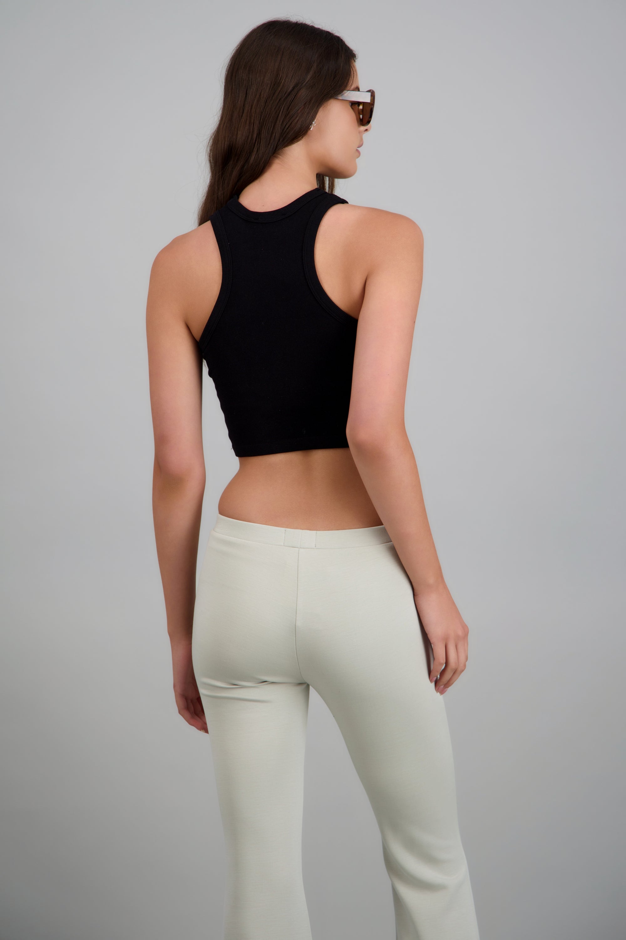 Tank top seamless NEGRO