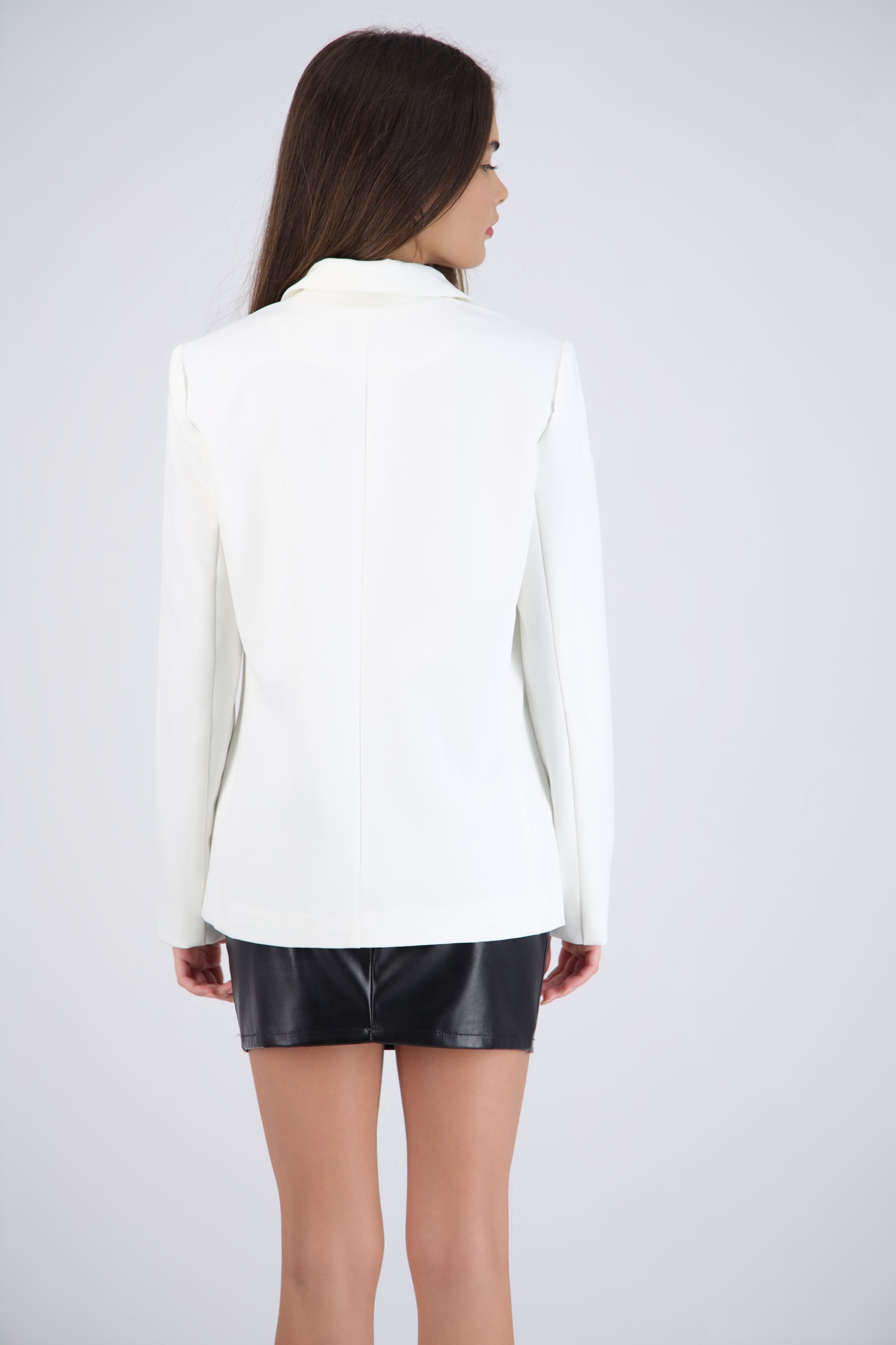 Blazer estructurado detalle botón