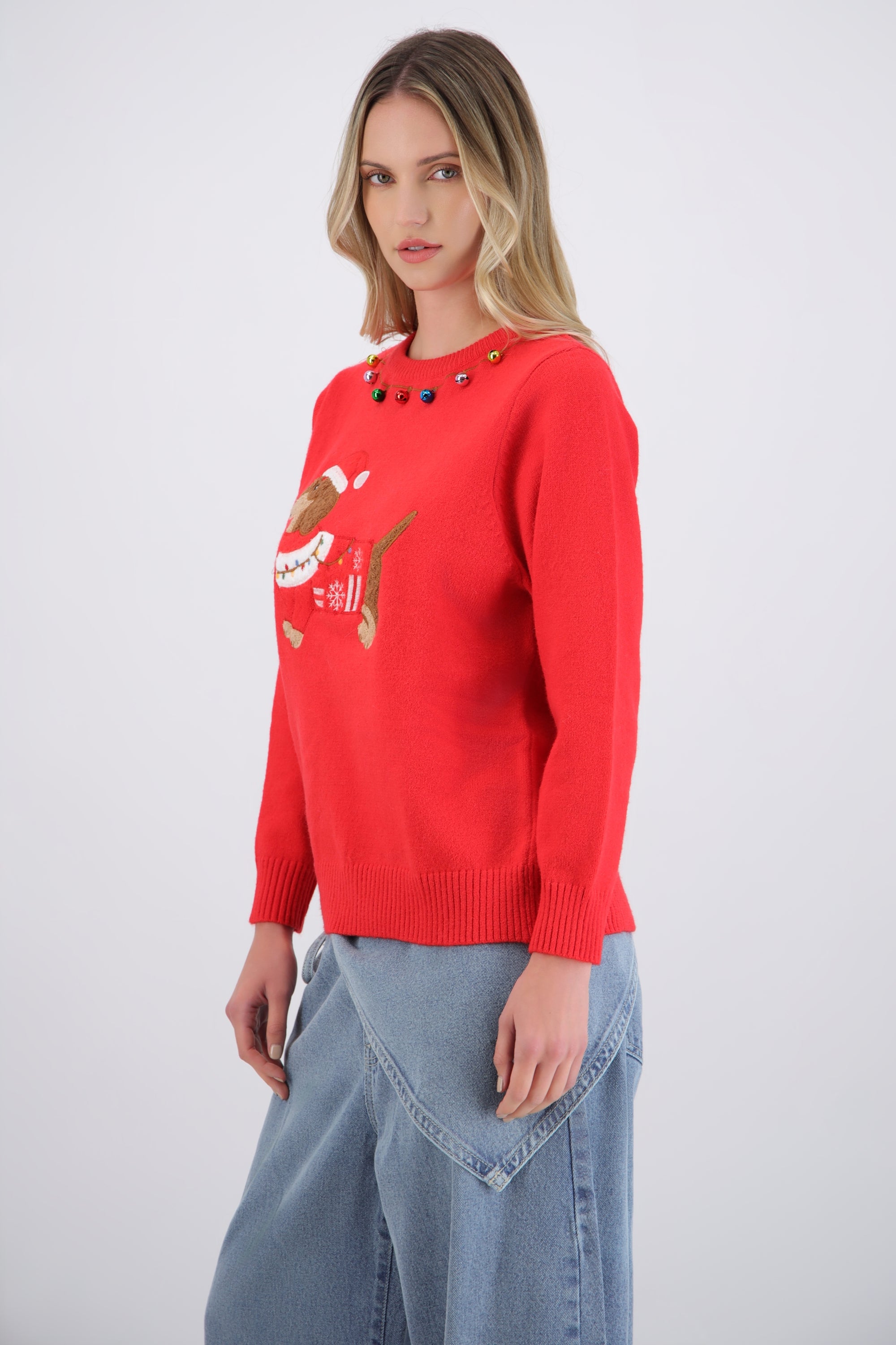 Suéter navidad perrito