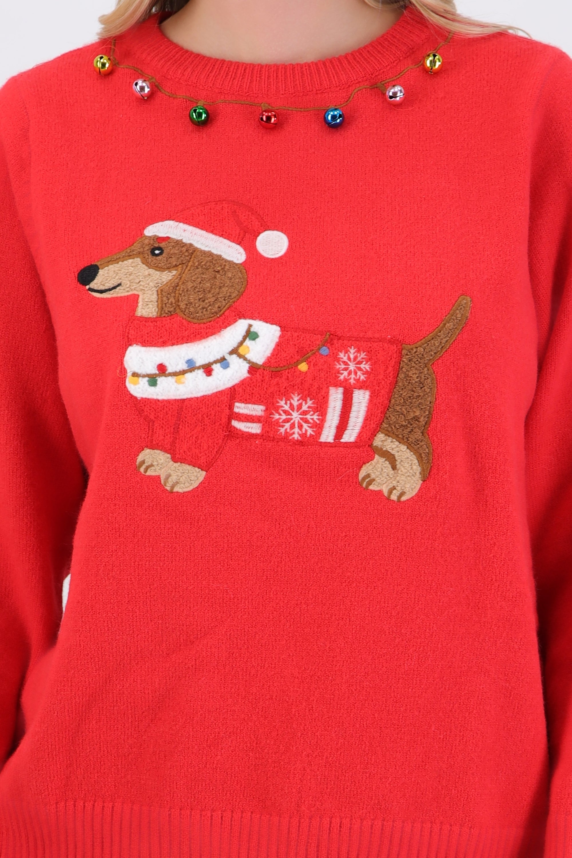 Suéter navidad perrito