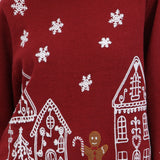 Sueter navidad casitas