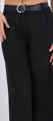 Pantalón sastreado detalle cinturón
