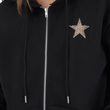Chamarra estampado estrella animal print