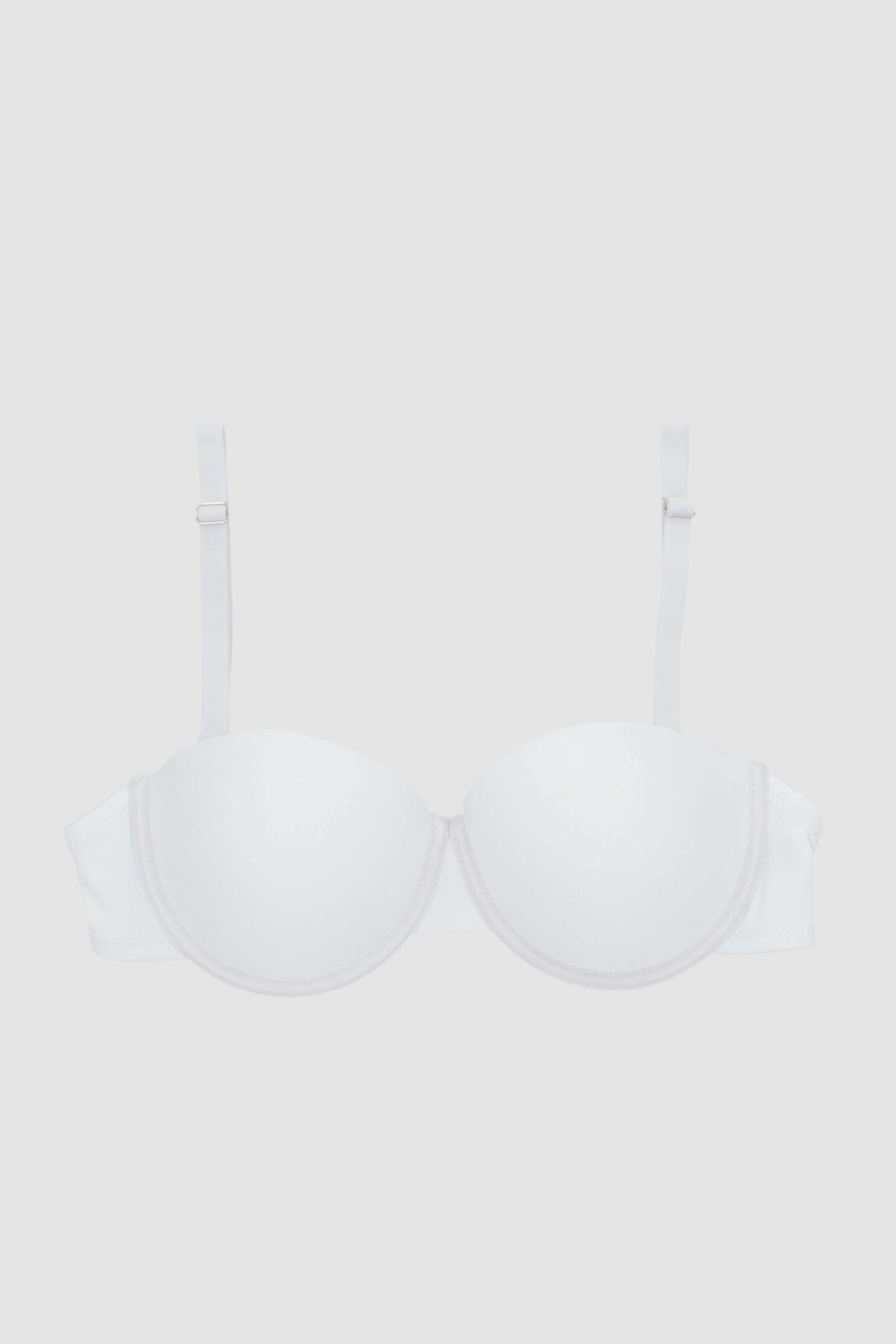 Bra copa strappless trirantes BLANCO