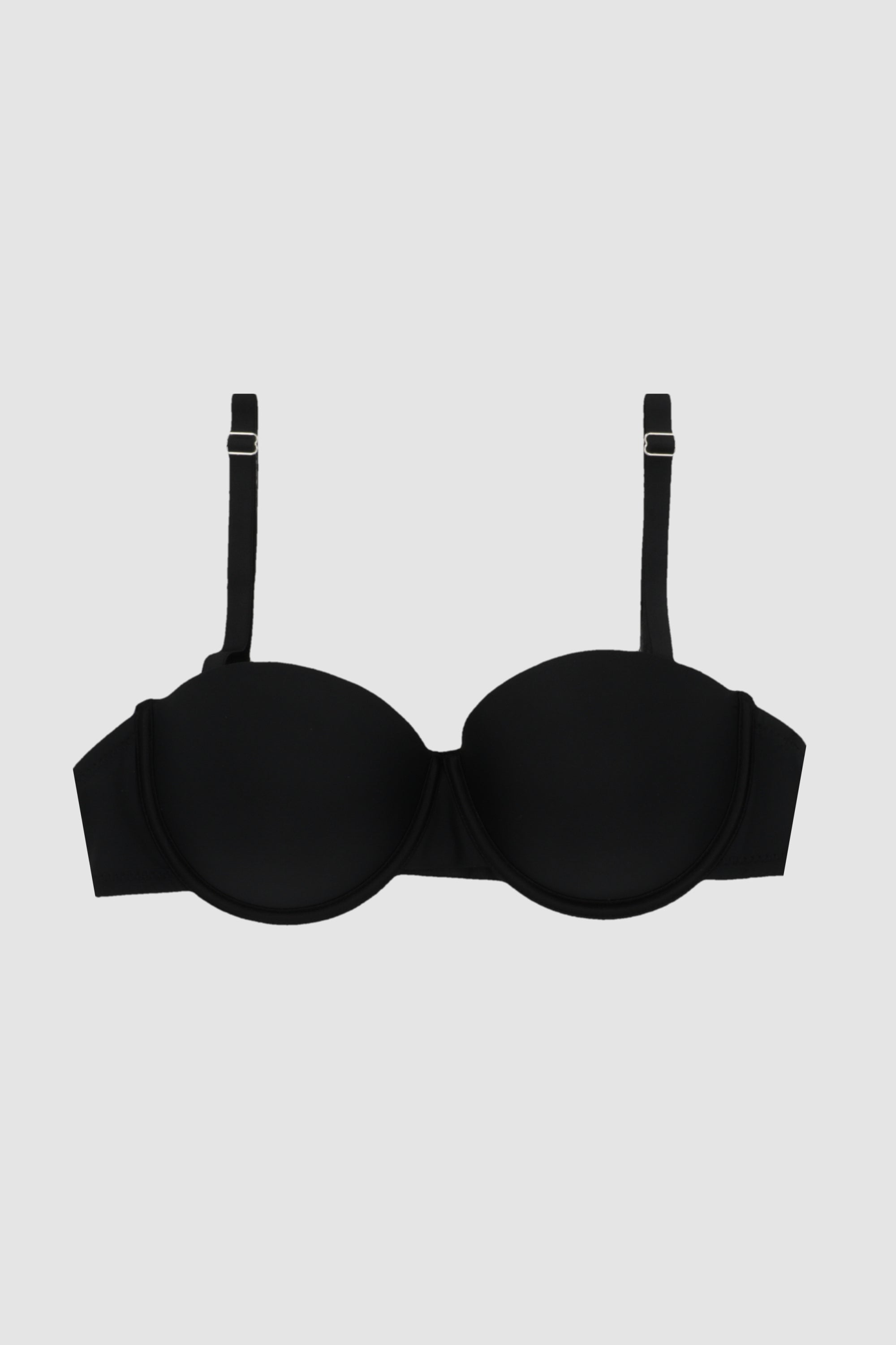Bra copa strappless trirantes NEGRO