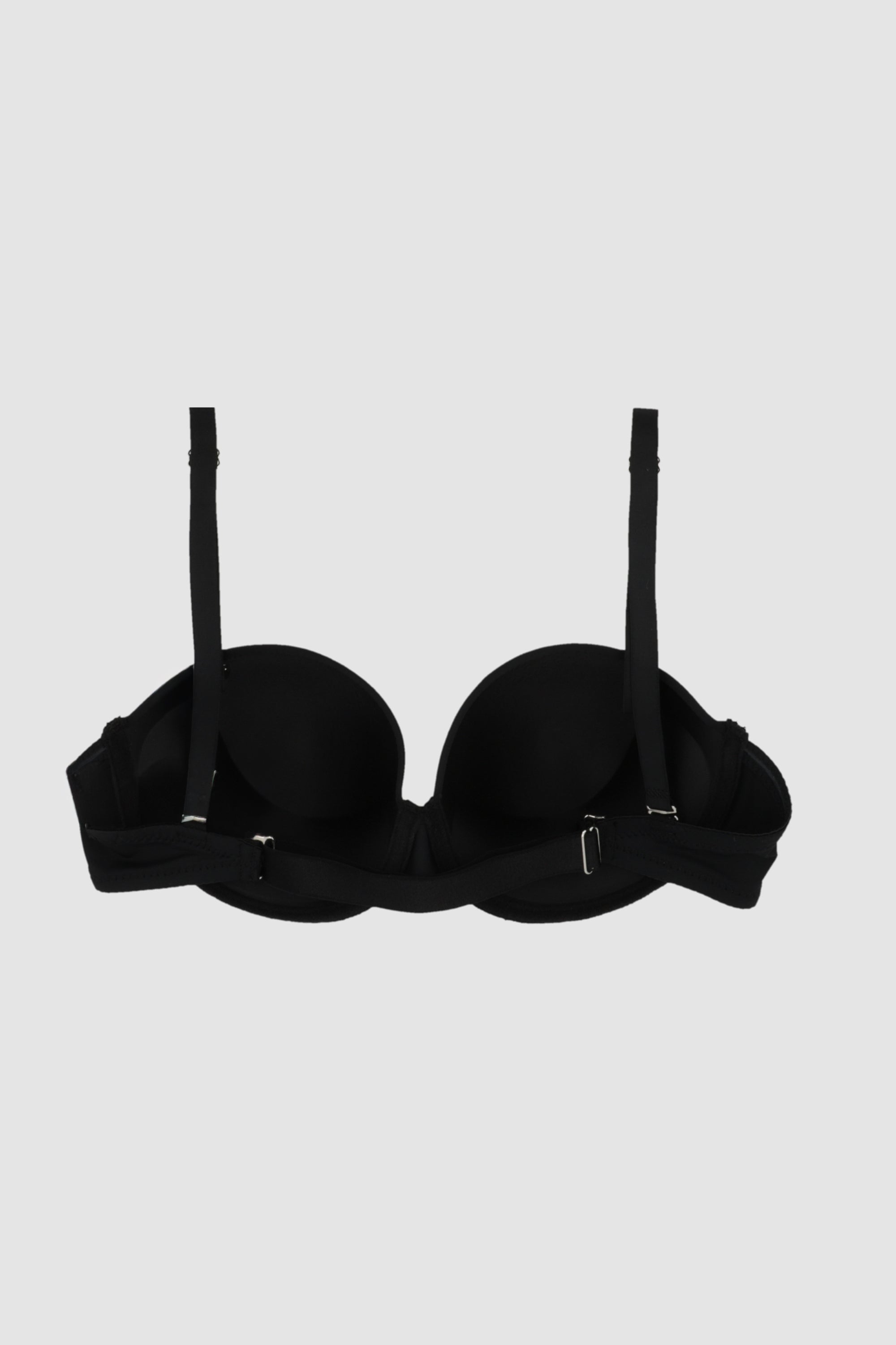 Bra copa strappless trirantes NEGRO