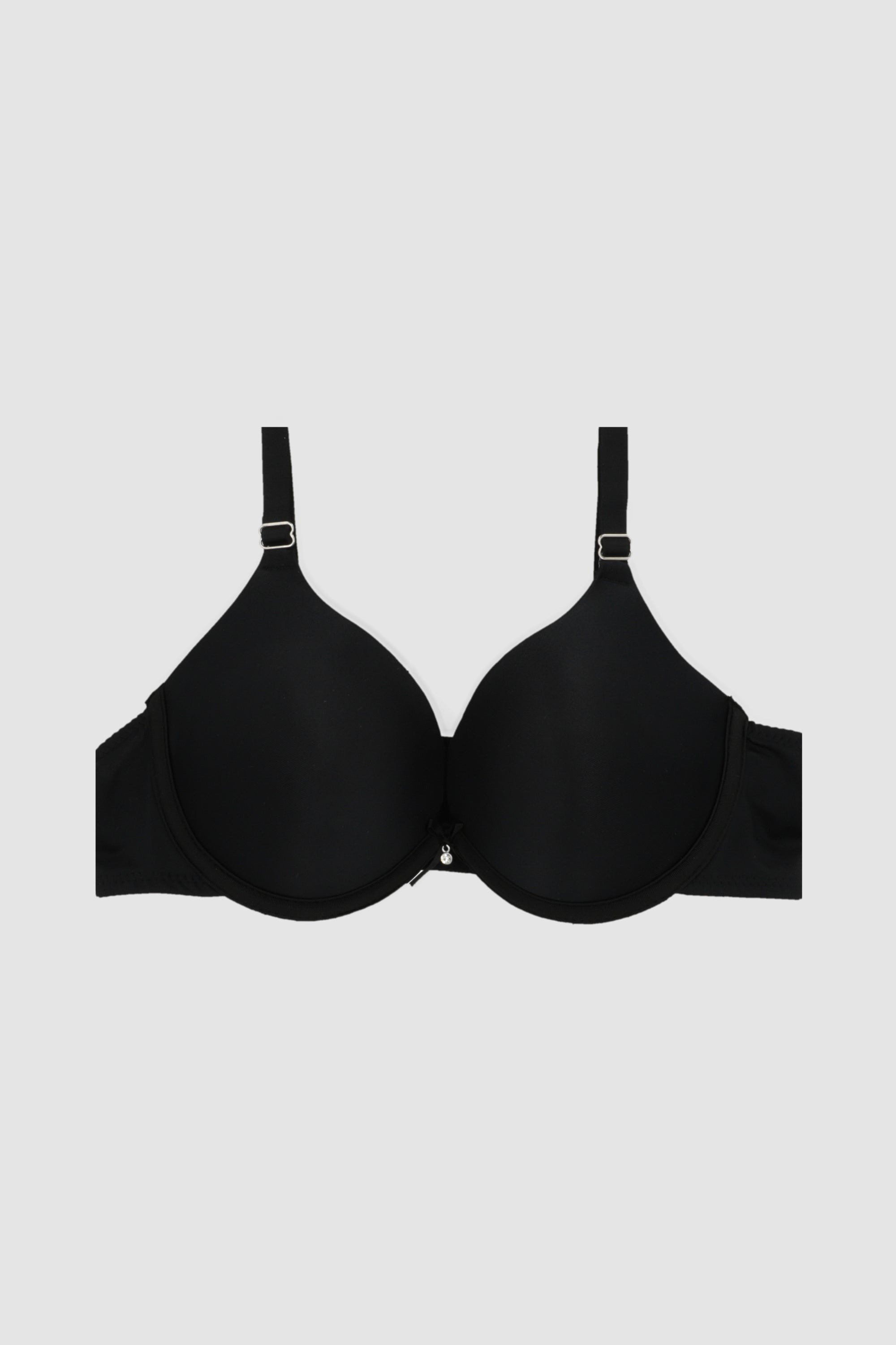 Bra copa satinada dije NEGRO