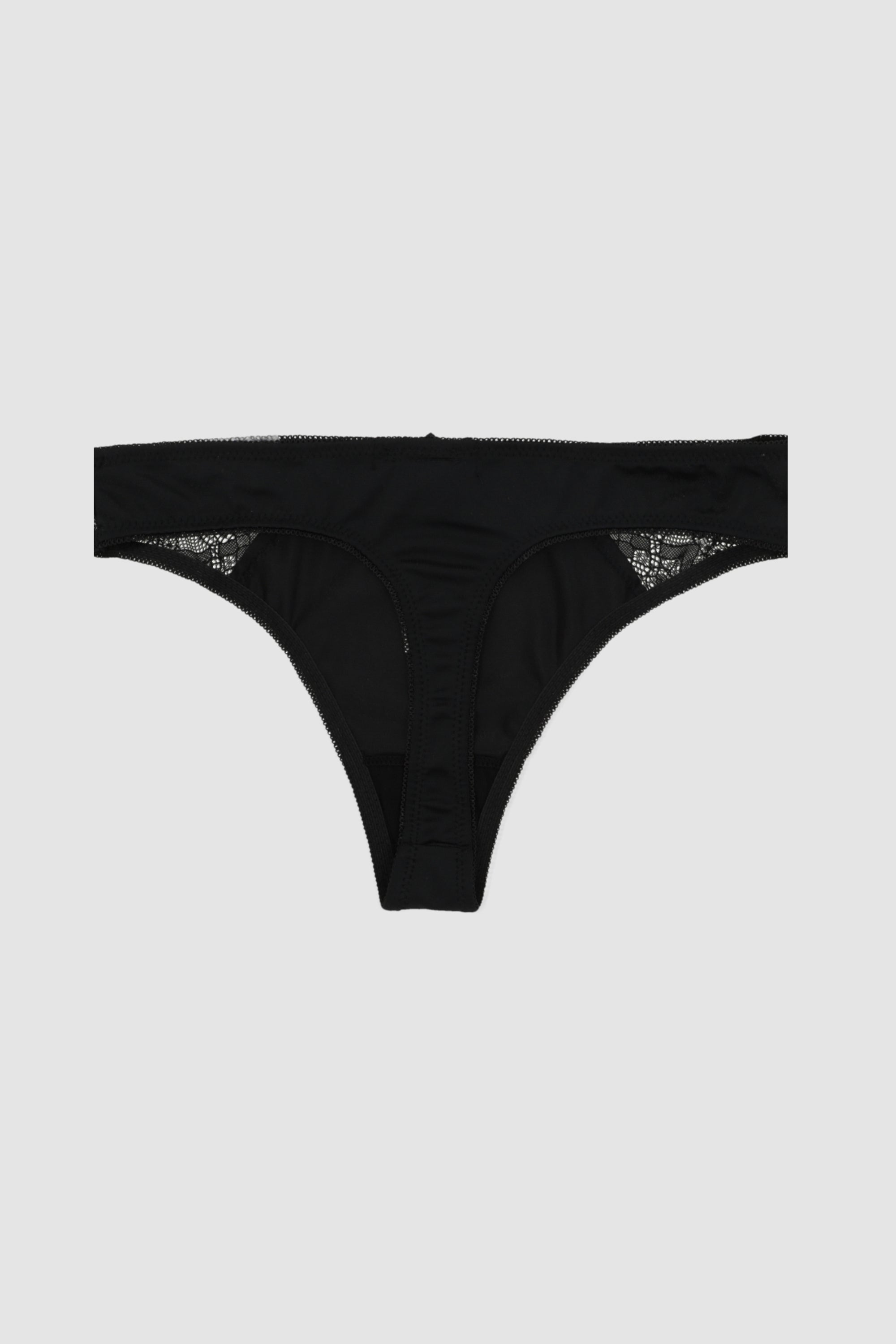 Tanga satinada dije NEGRO