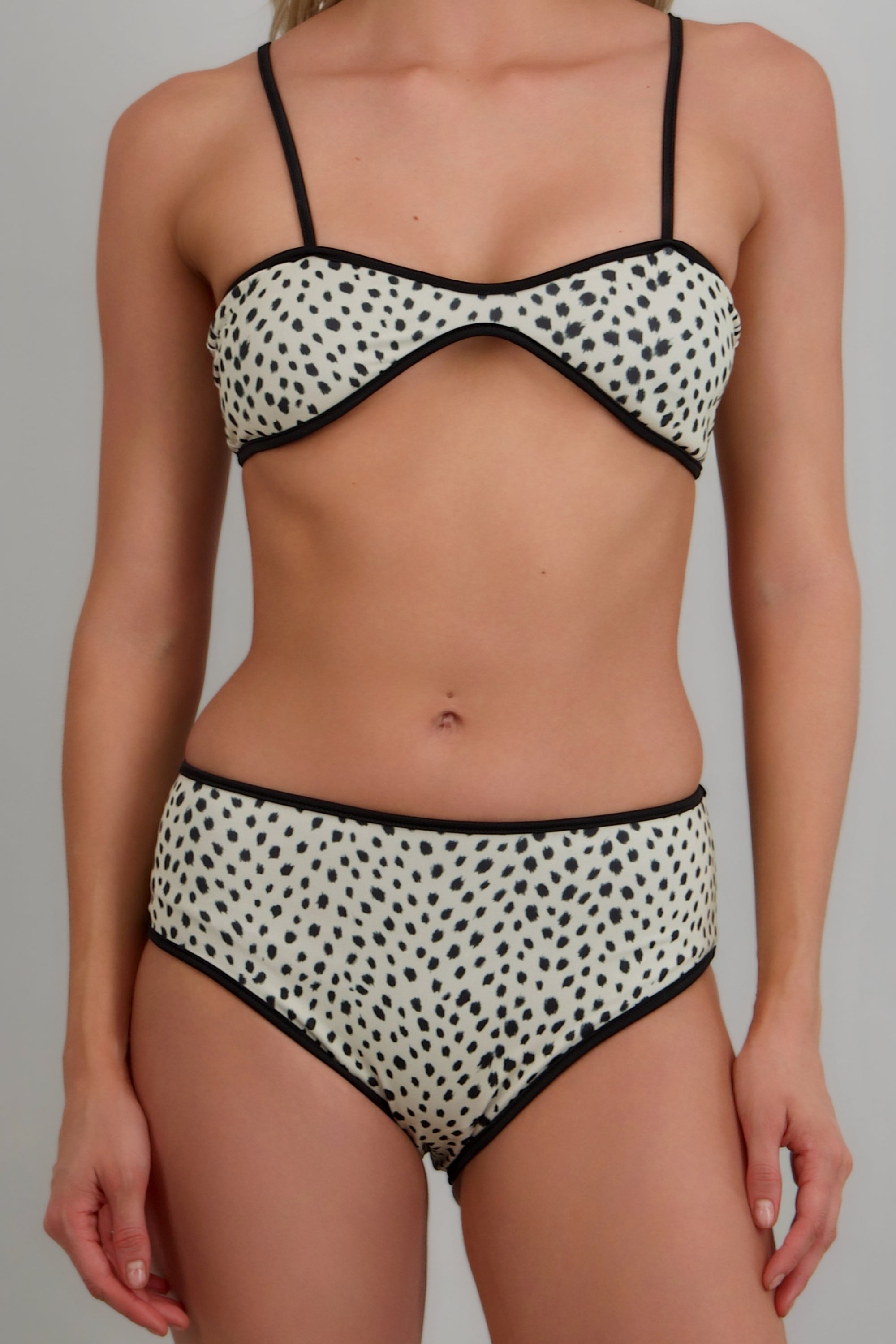 Bikini aimal print HUESO COMBO