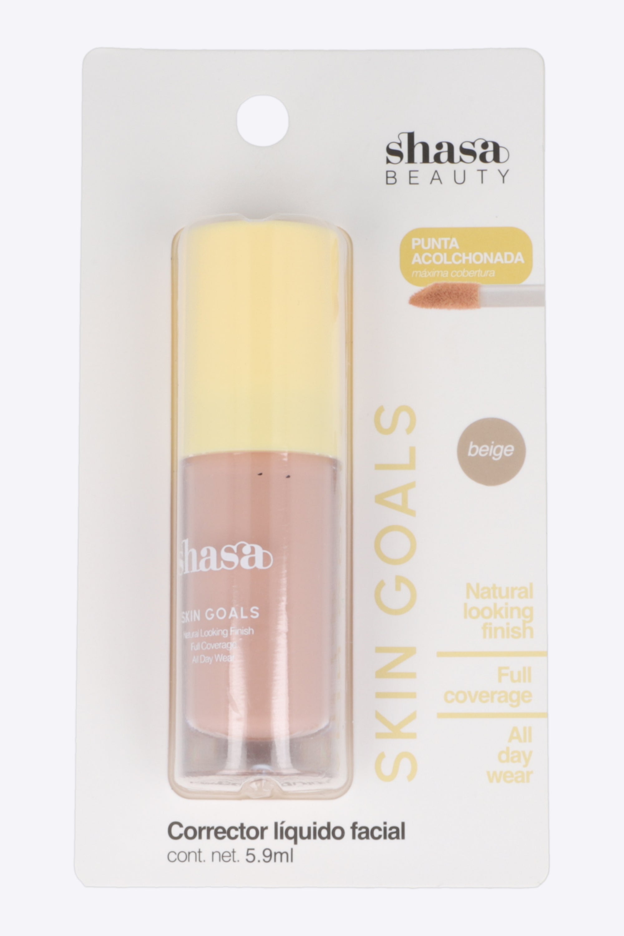 Corrector liquido larga duracion