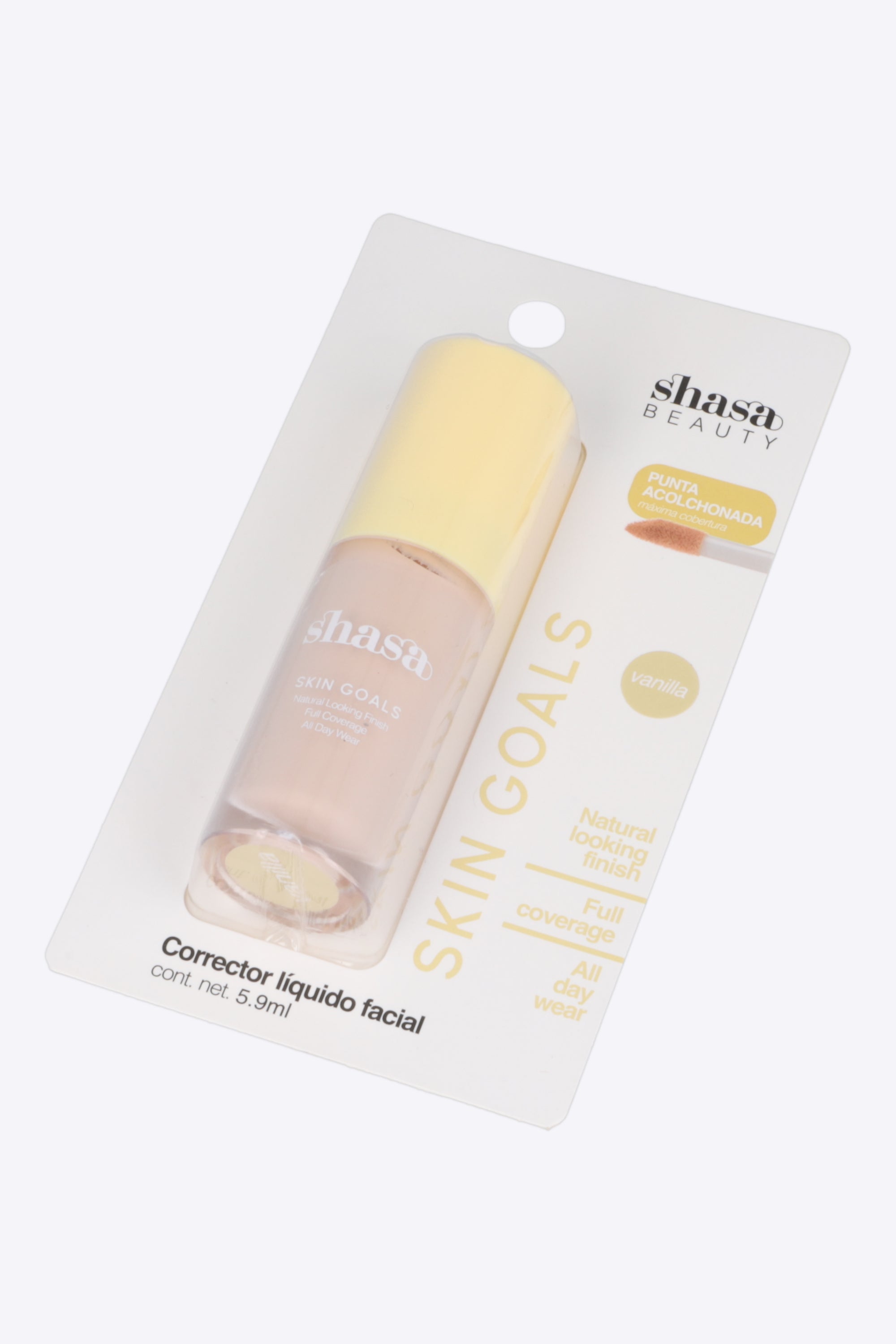 Corrector liquido larga duracion