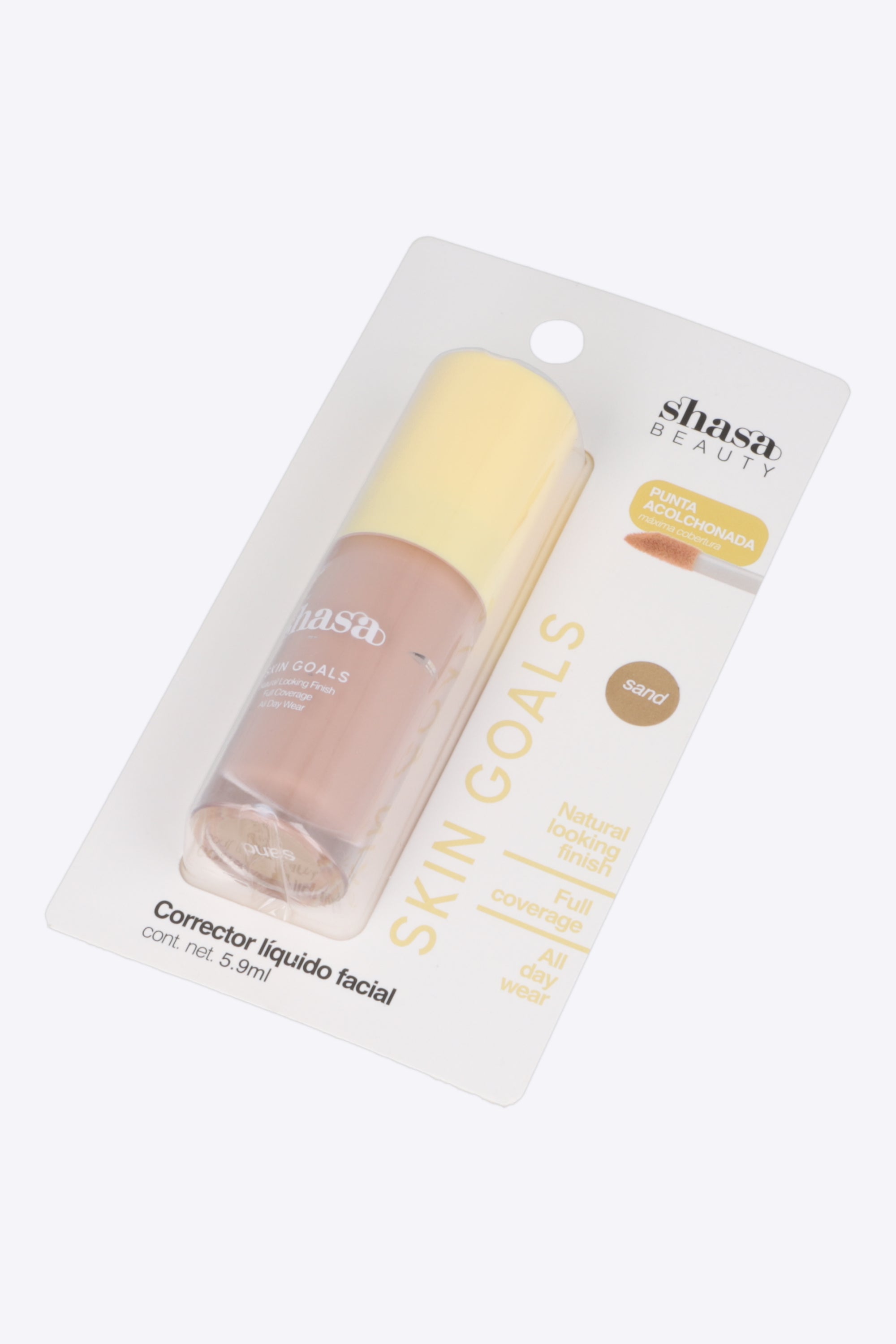 Corrector liquido larga duracion