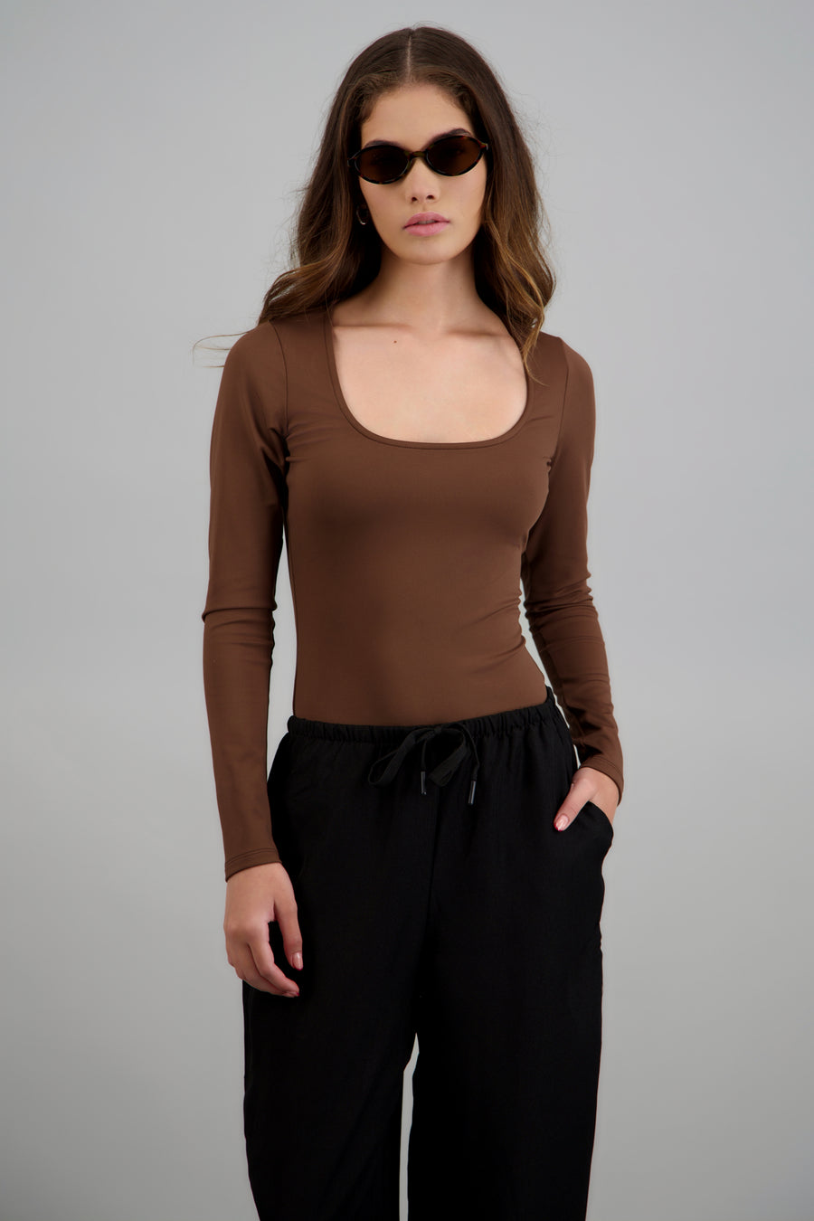 Body cuello redondo