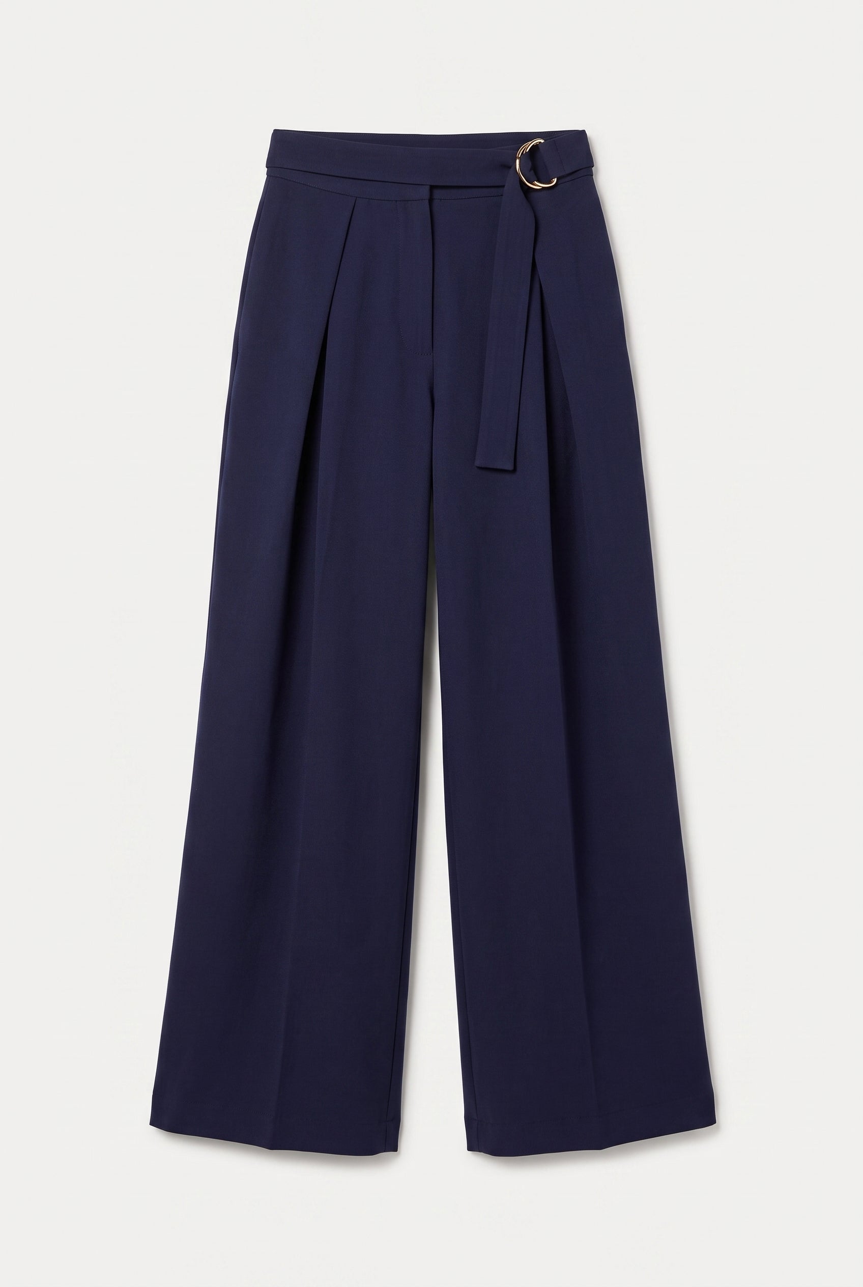 Pantalon recto detalle hebilla MARINO