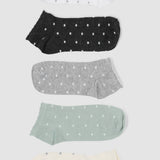 5 pack calcetin lunares