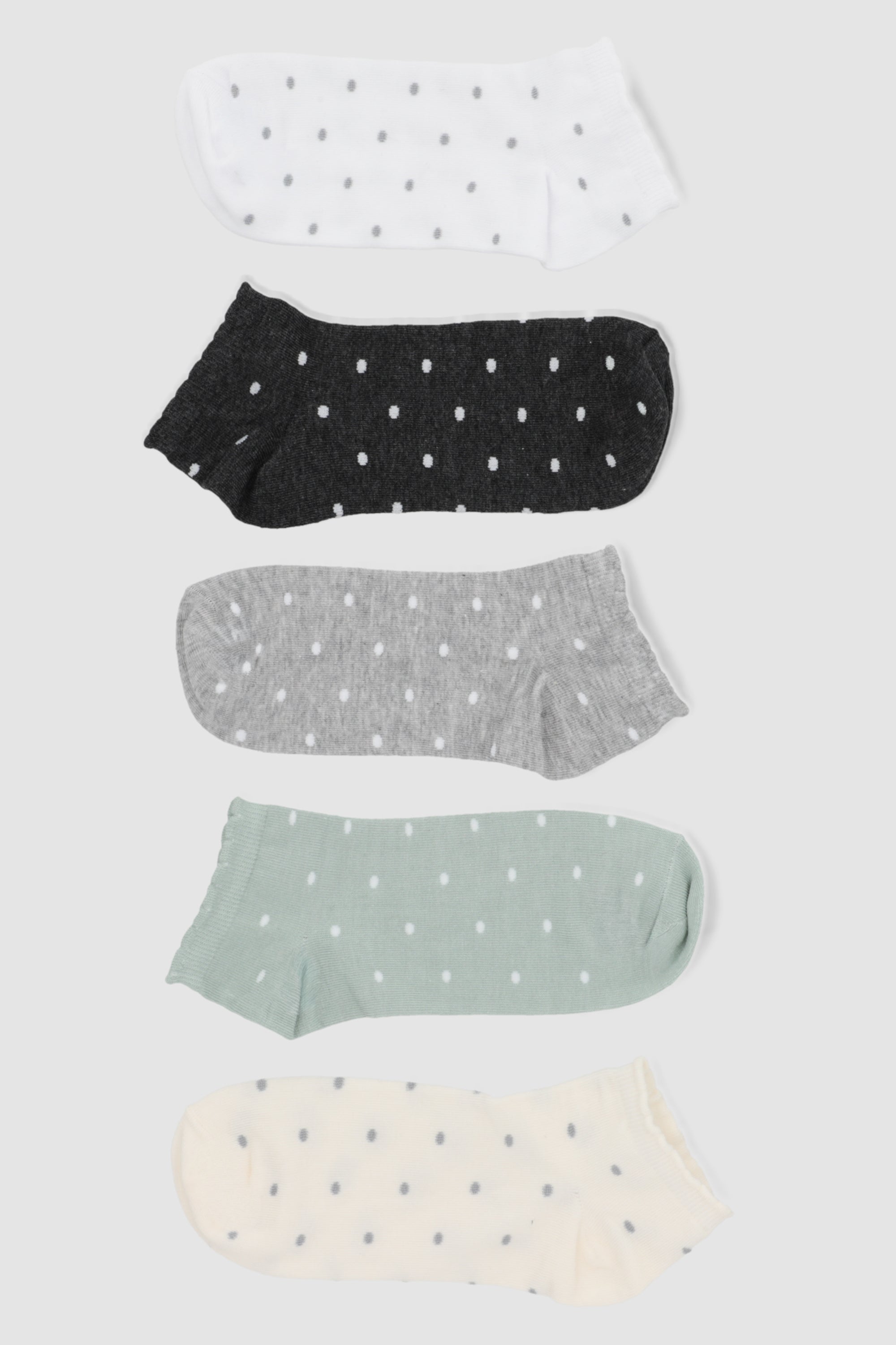 5 pack calcetin lunares