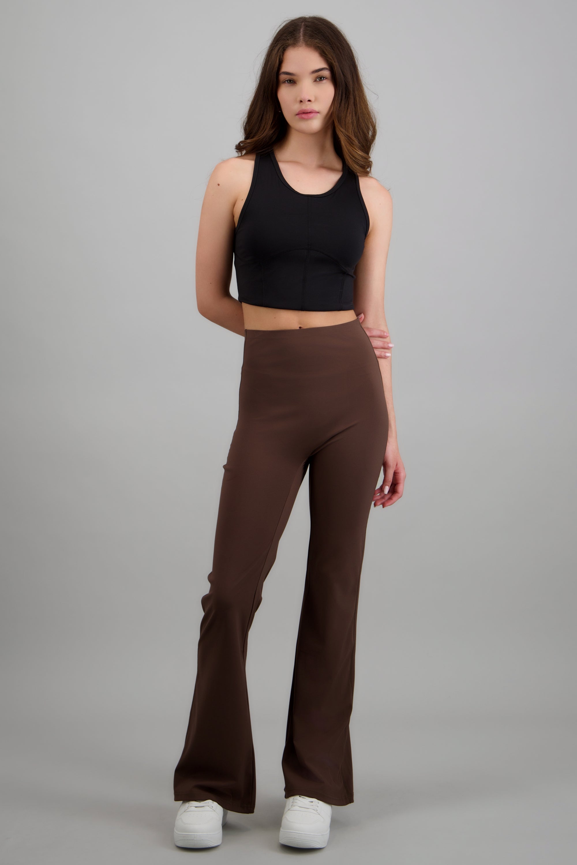 Leggins flae basicos CAFE