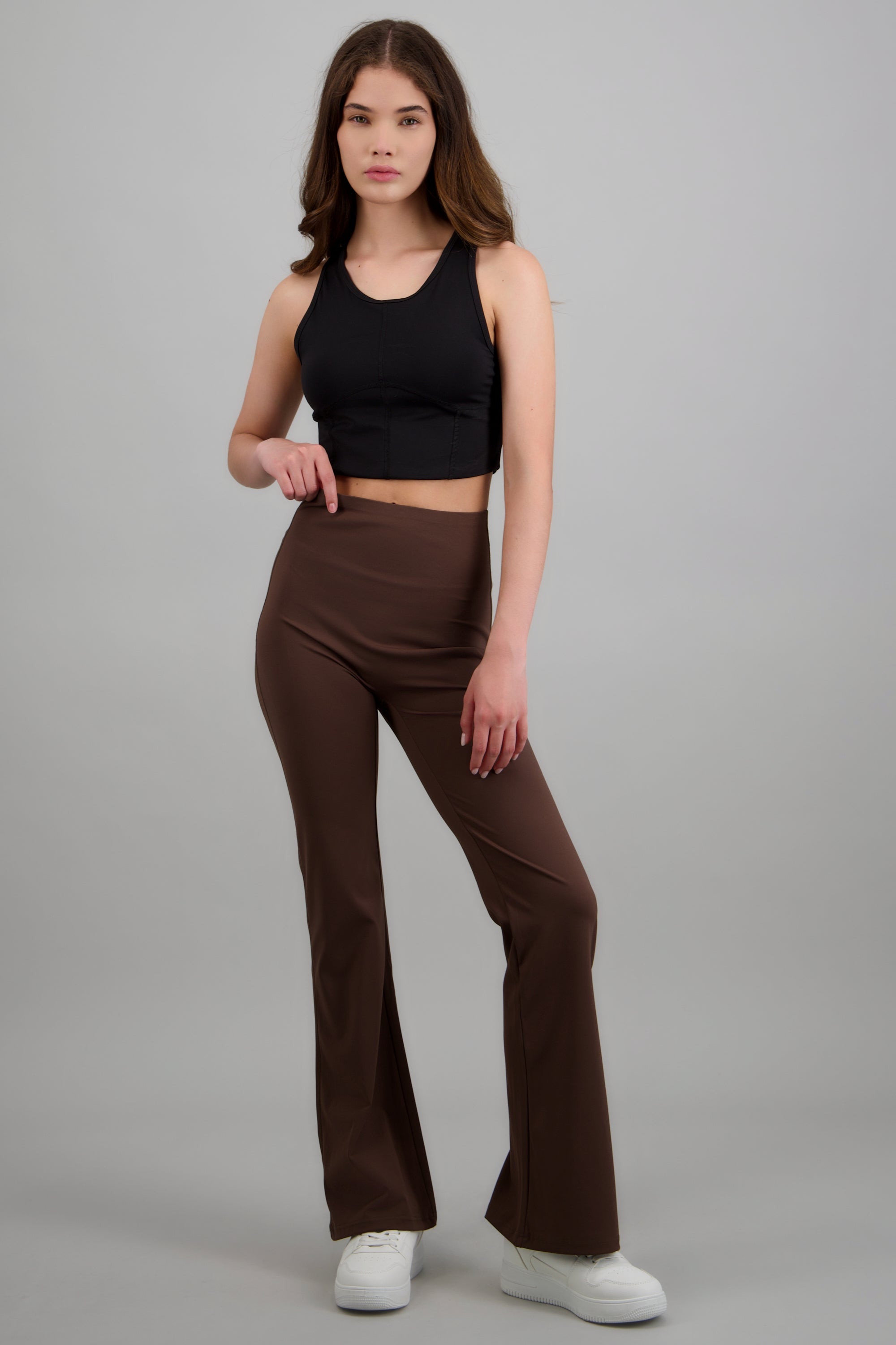 Leggins flae basicos CAFE