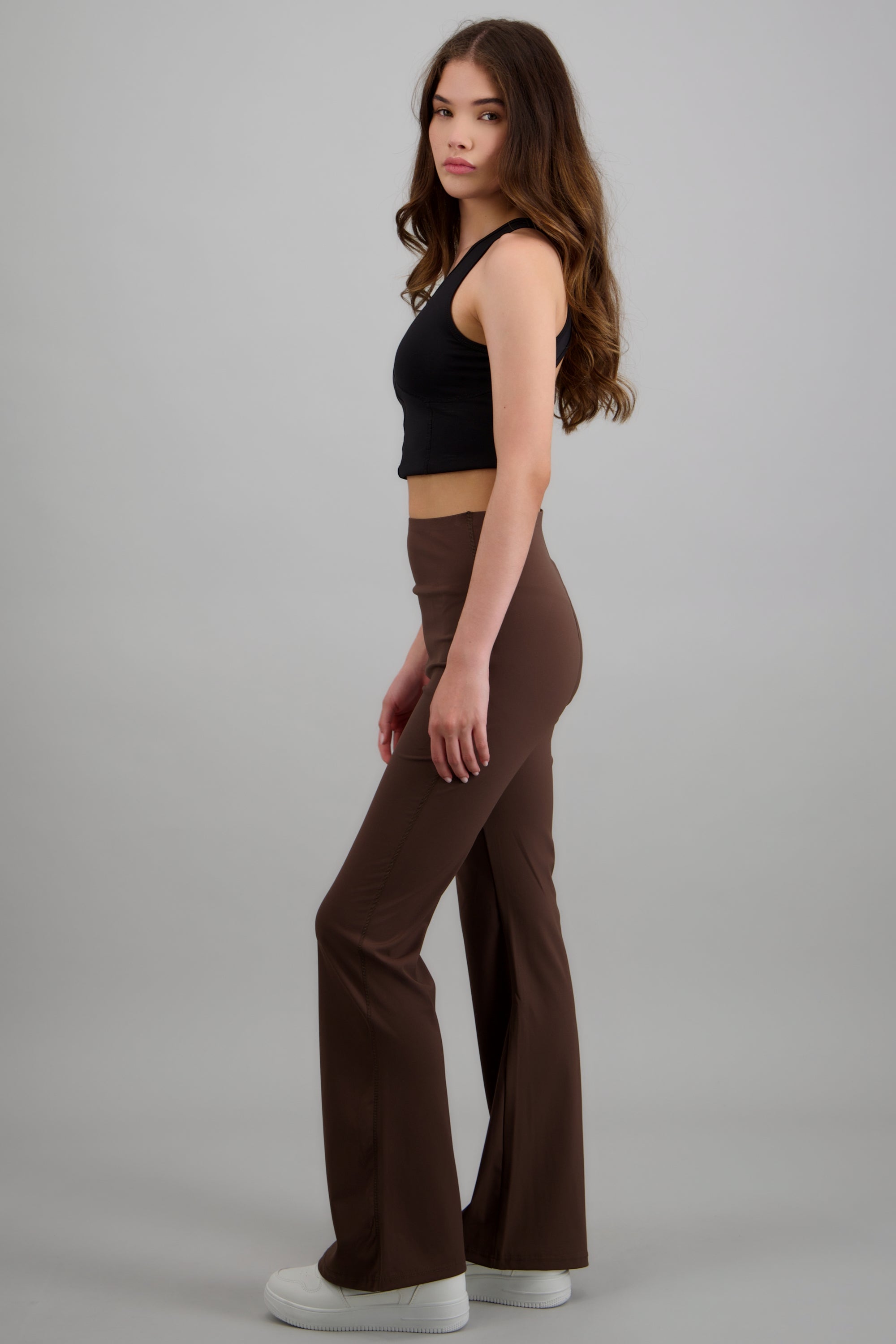 Leggins flae basicos CAFE