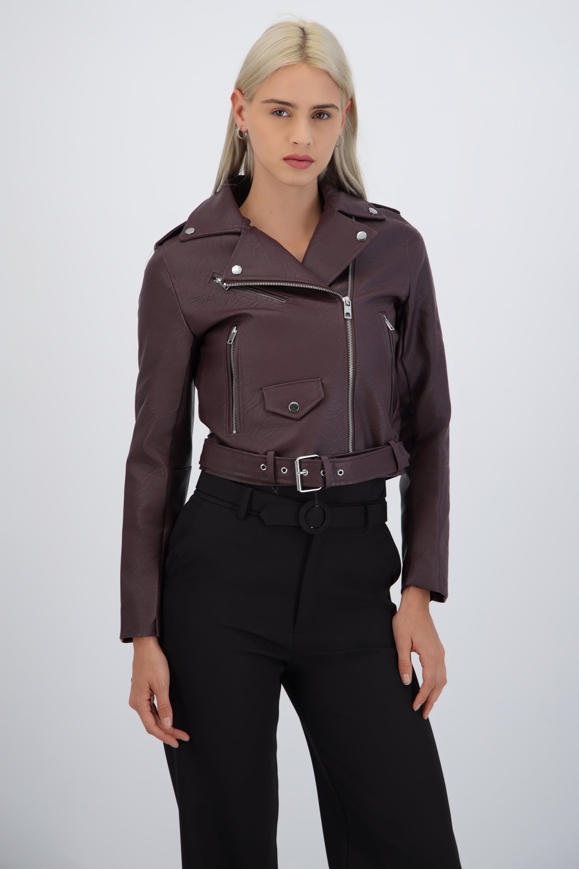 Chamarra biker básica