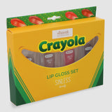 Set lip gloss crayola