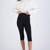 Leggings cintura alta capri