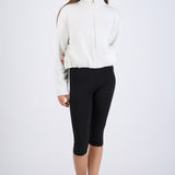 Leggings cintura alta capri