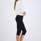 Leggings cintura alta capri