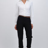 Pantalón chino cinturón trenzado