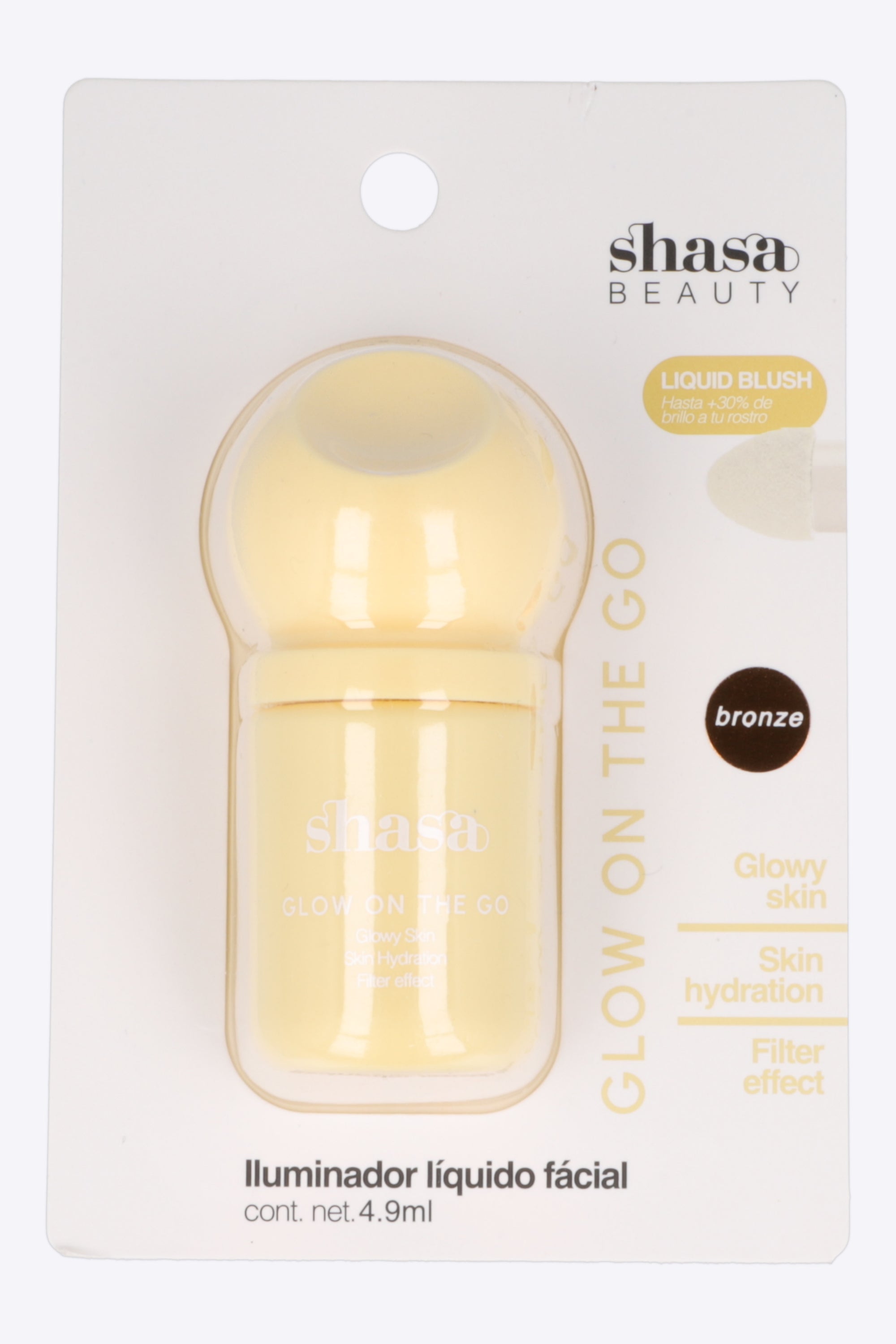 Iluminador liquido facial