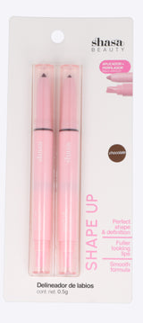 Delineador de labios efecto contour
