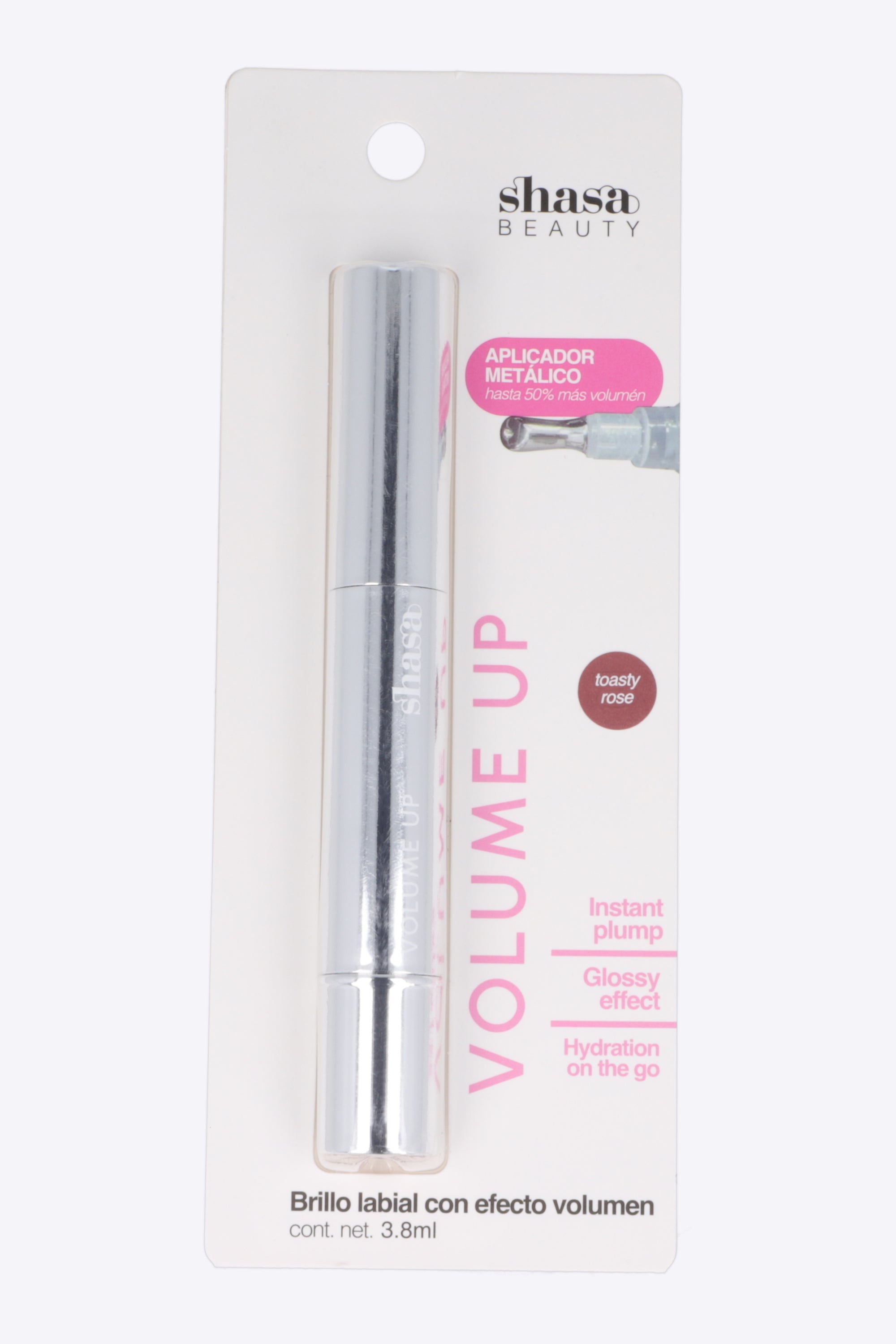 Brillo labial con efecto volumen