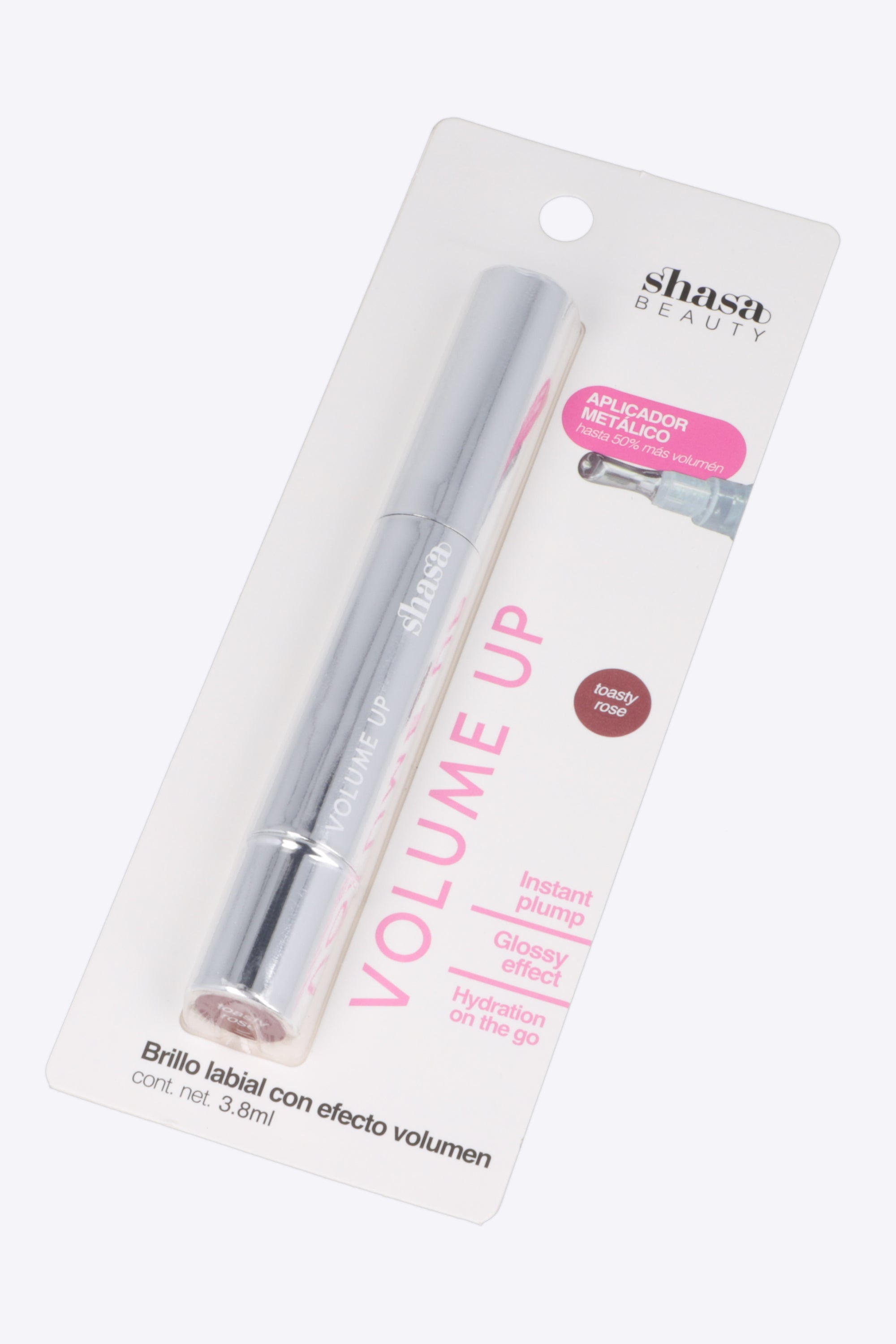 Brillo labial con efecto volumen