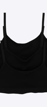 Tripack bralette rib
