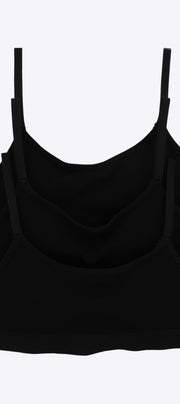 Tripack bralette rib