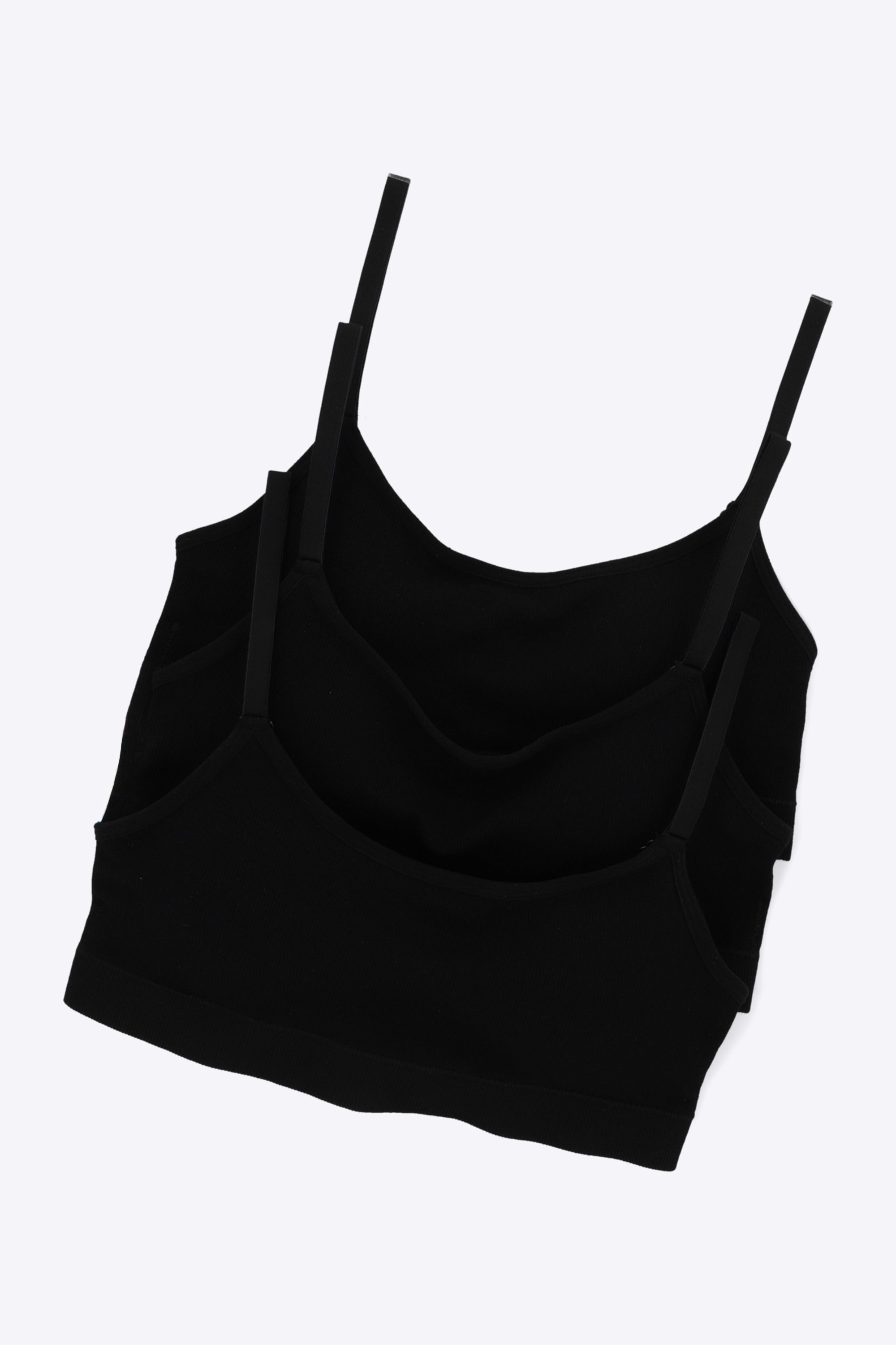 Tripack bralette rib