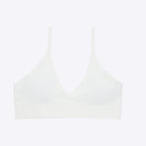 Bralette rib escote V