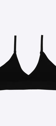 Bralette rib escote V