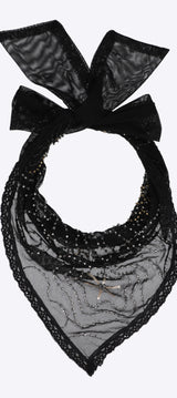 Pañuelo mesh bordados