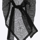 Pañuelo mesh bordados