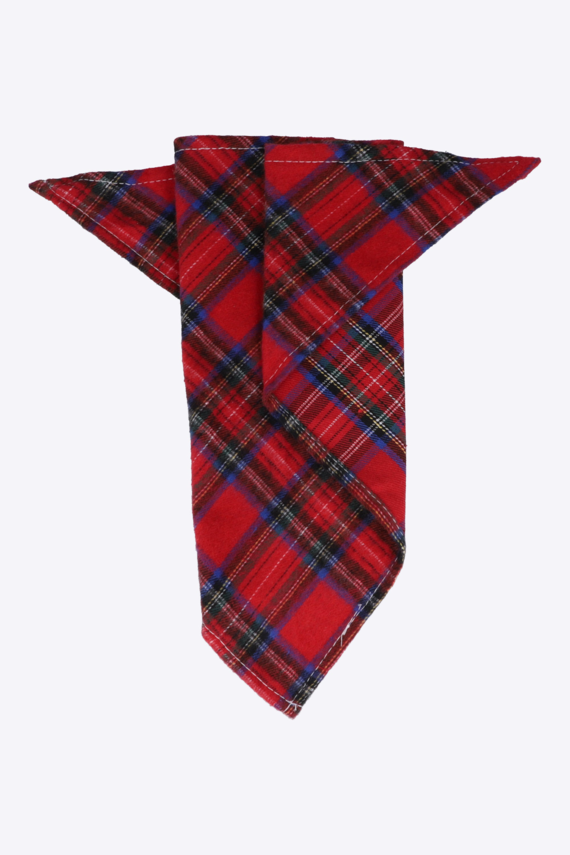 Bandana mascota tartán